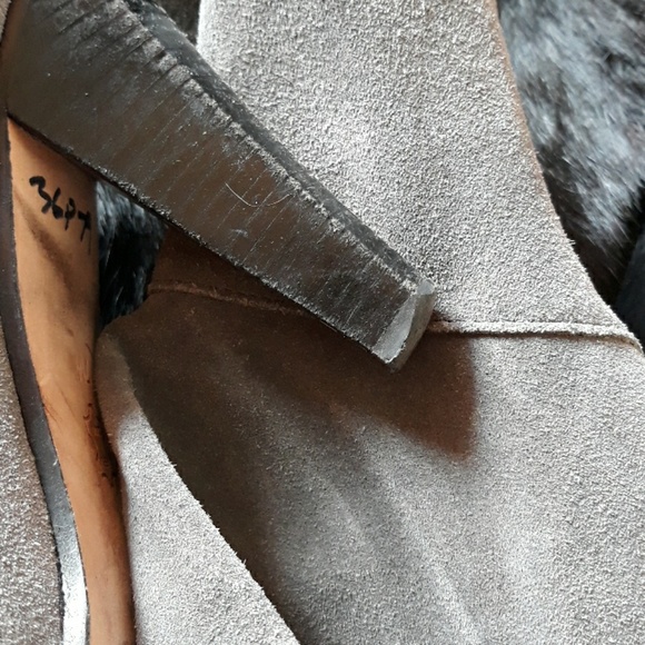 Vero Cuoio gray leather boots! - Picture 7 of 7